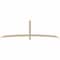 Ekena Millwork Bellingham Timber Gable Bracket, Douglas Fir, 108"W x 31 1/2"H x 1 1/2"D x 3 1/2"F, 7/12 Pitch GBW108X31X0204BEL00SDF - alternate 1